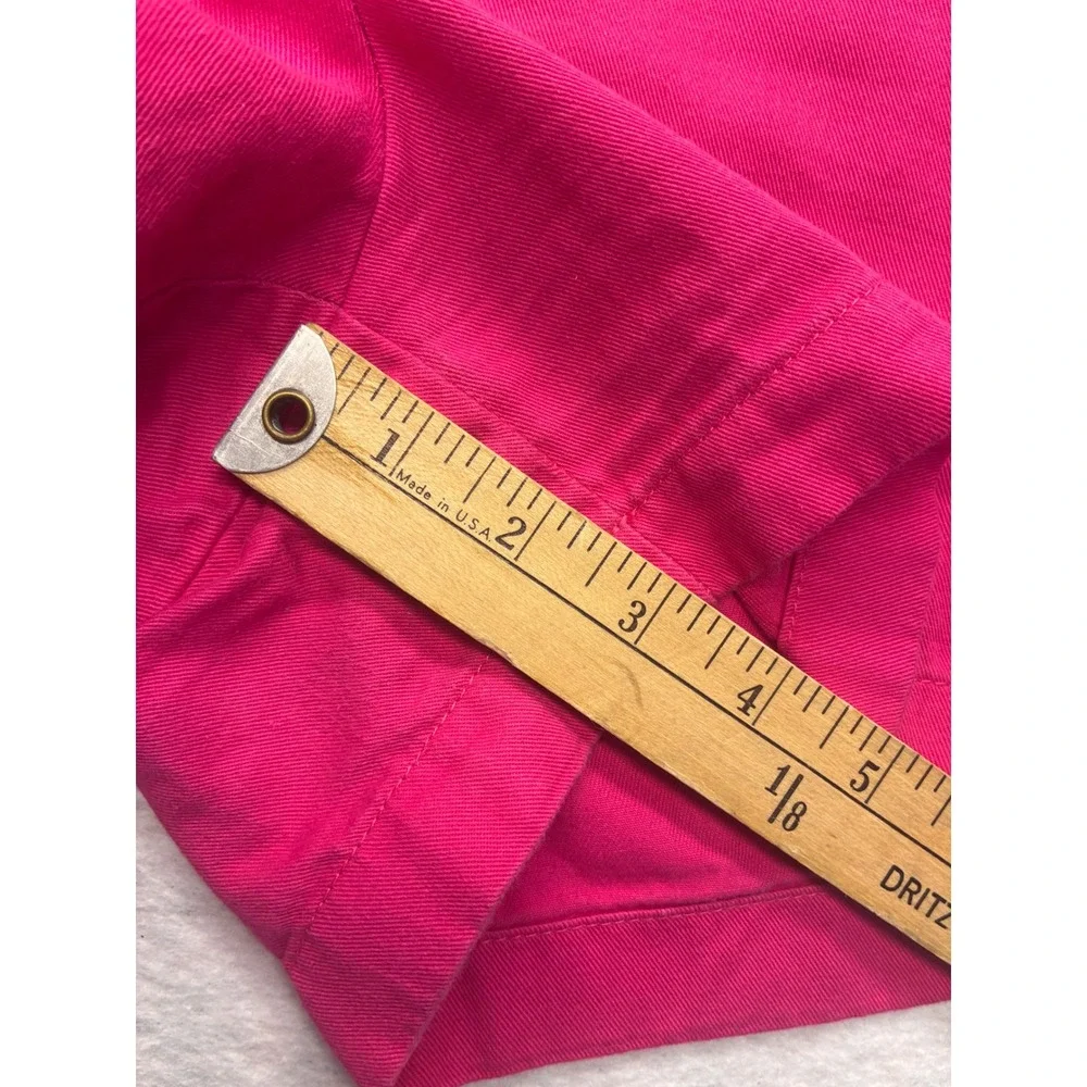 J.Crew Modern Chino Shorts Barbiecore Preppy Cotton - 6 Pink